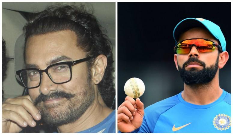Aamir Khan and Virat Kohli Aamir Khan and Virat Kohli
