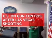 White House: Premature to discuss gun control after Las Vegas shooting