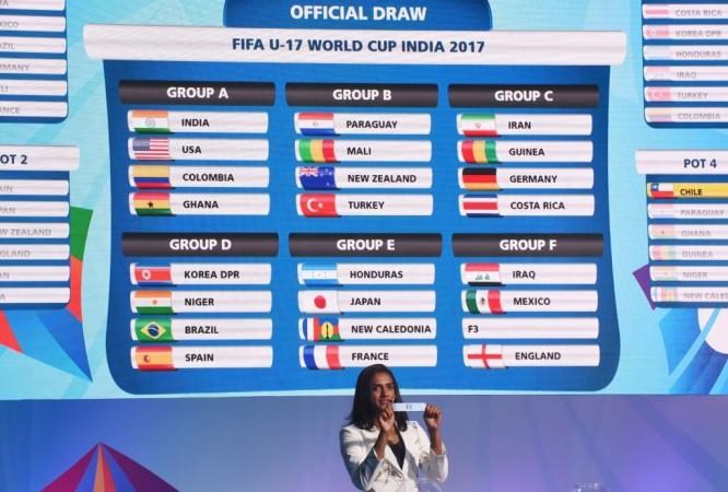 PV Sindhu. FIFA u-17 World Cup , Groups