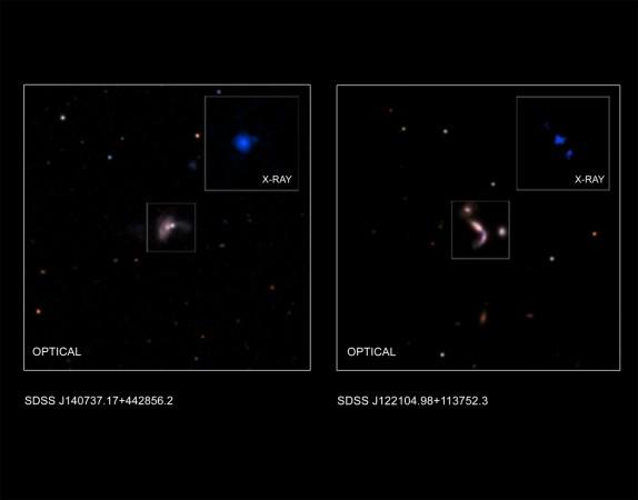 nasa, Chandra X-ray observatory, supermassive black holes,
