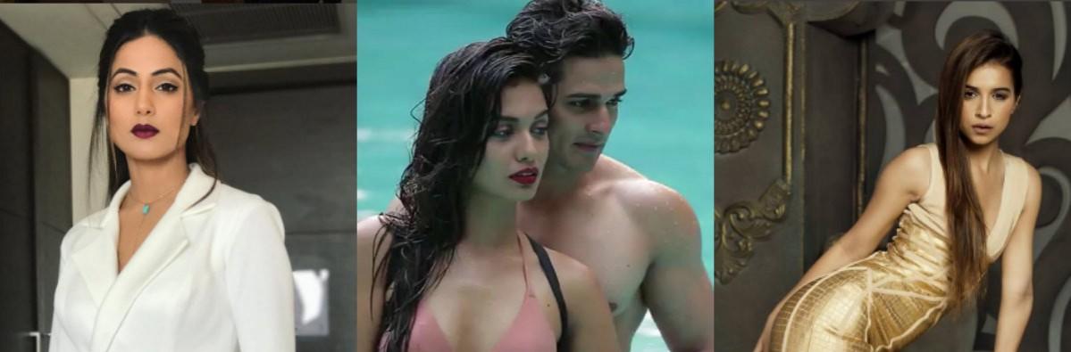 Hina Khan, Priyank Sharma, Divya Agarwal Priyank Sharma and Big Boss