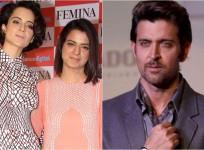 Kangana Hrithik Battle Rangoli