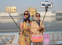Chinese tourists in India