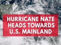 Tropical Storm Nate predicted to hit US Gulf Coast as a hurricane