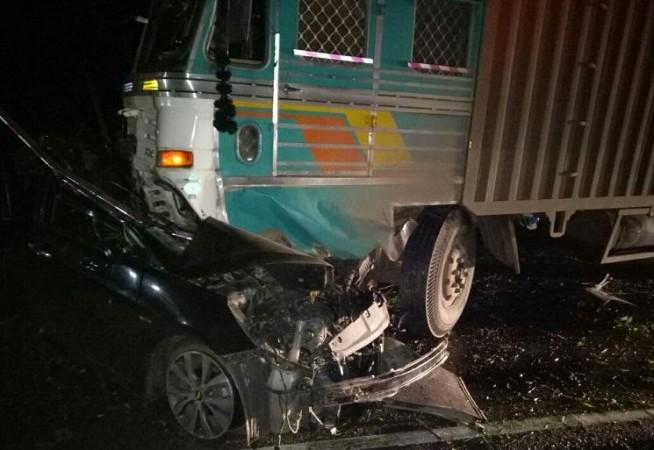 Four MBBS students die in a major accident in Bangalore Mysore Highway. Bangalore Mysore highway accident, MBBS Students