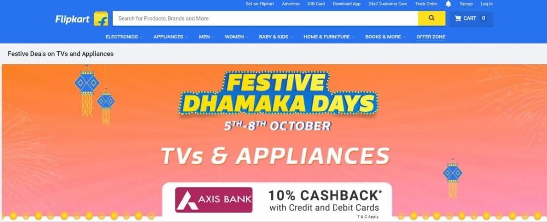 Flipkart Festive Dhamaka Days Sale: Top LED TV deals on Samsung, LG, Sony, Panasonic and more Flipkart, Festive Dhamaka Days sale, Best LED TV offers
