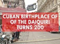 Cubans toast Daiquiri cocktail on 200th anniversary of drinks birthplace