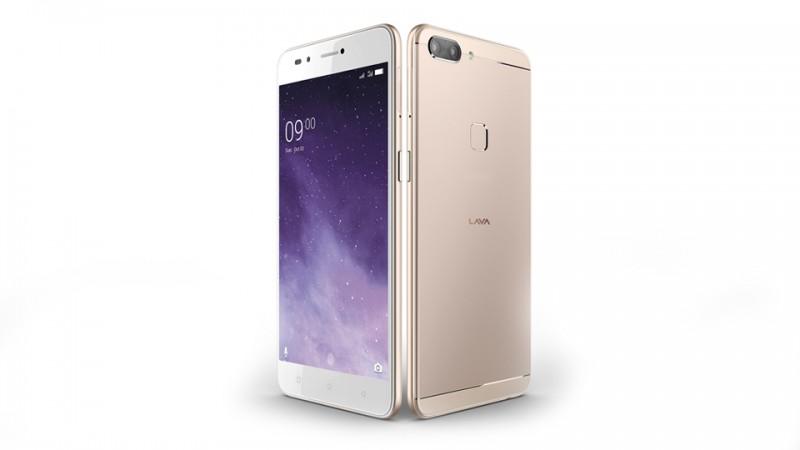 The dual-camera clad Lava Z90 as seen on Lava's official site. Lava Z90