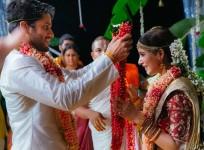 Samantha-Naga Chaitanya Wedding: The couple exchanging garlands