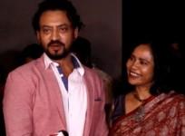 Irrfan Khan with wife