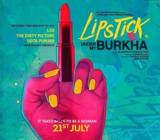 Lipstick under my burqa poster Lipstick under my burqa