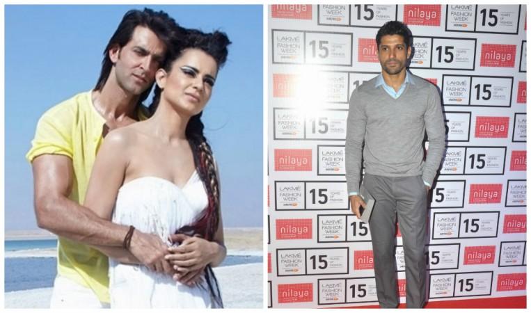 Hrithik Roshan, Kangana Ranaut and Farhan Akhtar Hrithik Roshan, Kangana Ranaut and Farhan Akhtar