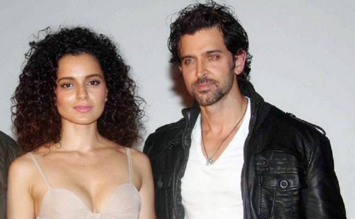 Kangana Ranaut and Hrithik Roshan Hrithik Roshan Against Kangana Ranaut