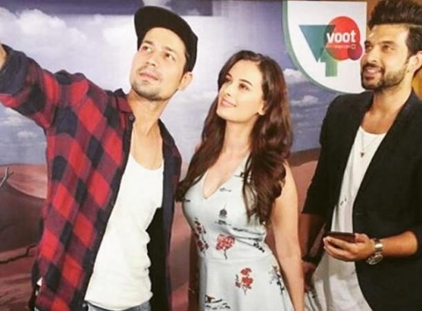 Sumeet Vyas, Evelyn Sharma and Karan Kundra Sumeet Vyas, Karan Kundra