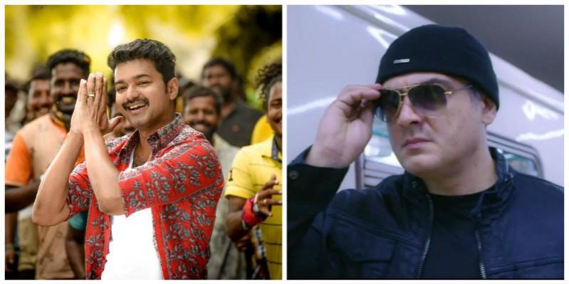 Vijay's Mersal and Ajith's Vivegam. Vijay's Mersal and Ajith's Vivegam