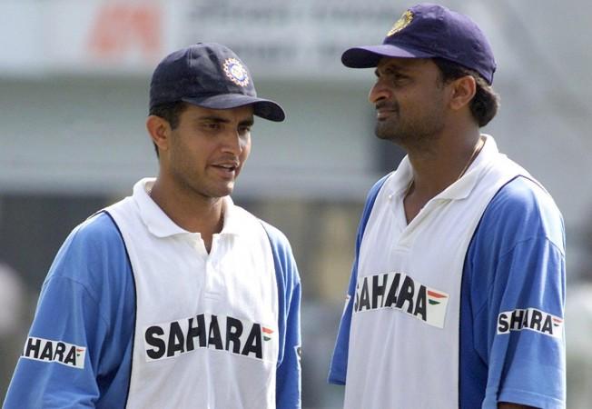File photo: Srinath (right) with Ganguly. Javagal Srinath
