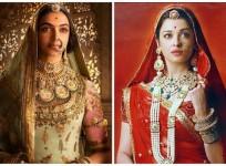 Deepika Padukone in Padmavati and Aishwarya Rai Bachchan in Jodha Akbar