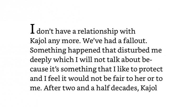 Karan Johar Kajol Fallout 1