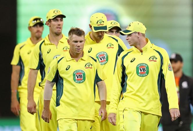 File photo of Warner and Smith in Australian colours David Warner and Steve Smith
