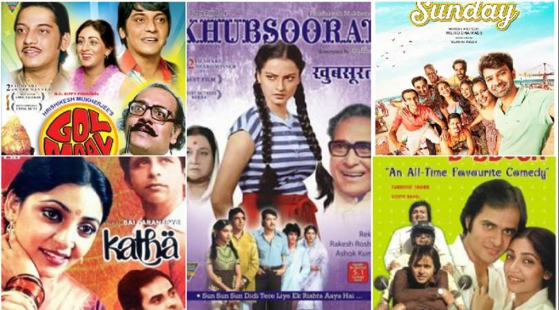 Golmaal, Katha, Khubsurat, Chashme Badoor and Tu Hai Mera Sunday Golmaal, Katha, Khubsurat, Chashme Badoor,Tu Hai Mera Sunday