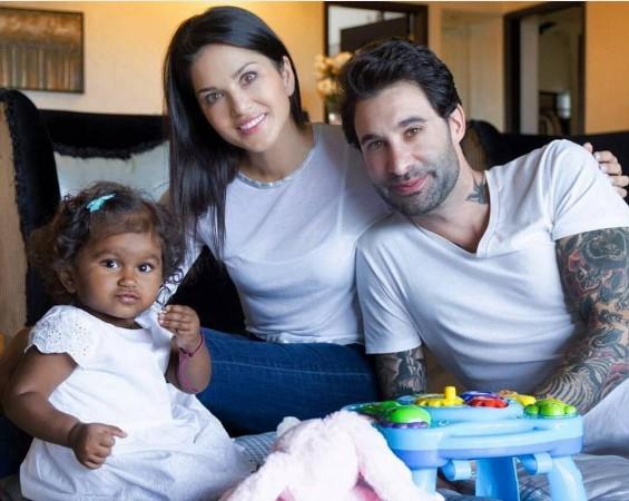 Sunny Leone and Daniel Weber daughter Nisha Kaur Weber Sunny Leone and Daniel Weber daughter Nisha Kaur Weber