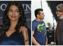 Aishwarya Rai Bachchan, Salman Khan and Amitabh Bachchan