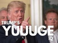 Donald Trump thinks his IQ is yuge