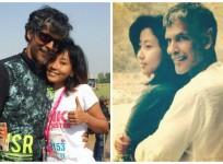Milind Soman and his girlfriend Ankita Konwar