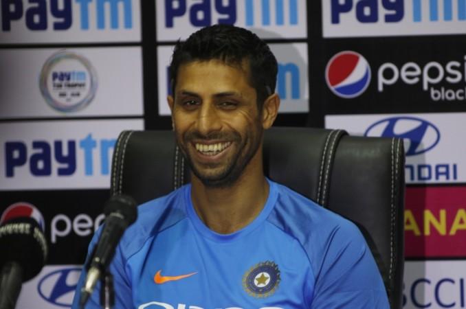 Ashish Nehra smiles as he speaks to the media in Hyderabad on Thursday (October 12). Ashish Nehra