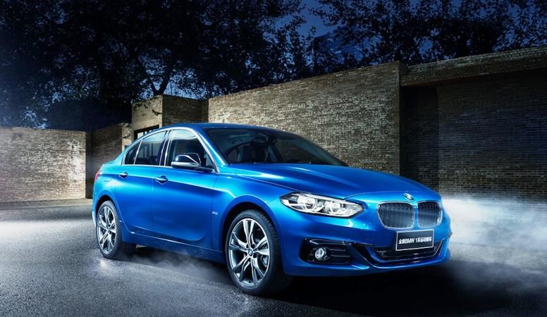 The 1 Series sedan BMW selling exclusively in Chinese market BMW 1 Series sedan