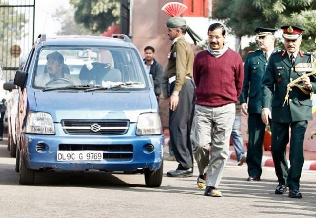 In the picture- Delhi CM, Arvind Kejriwal Kejriwal car stolen