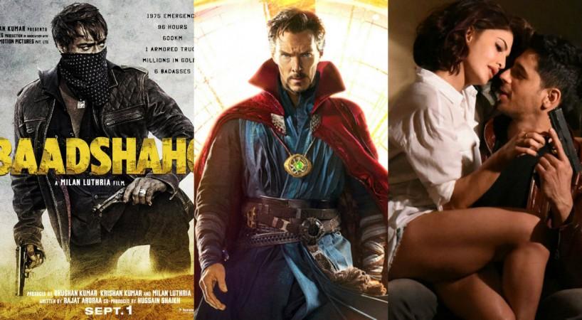 (From L-R) Baadshaho, Doctor Strange and A Gentleman What's on TV this weekend