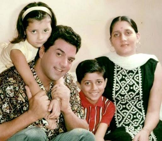 Dharmendra with first wife, Prakash Kaur Dharmendra with first wife, Prakash Kaur