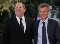 Producer Harvey Weinstein and Fabrizio Lombardo