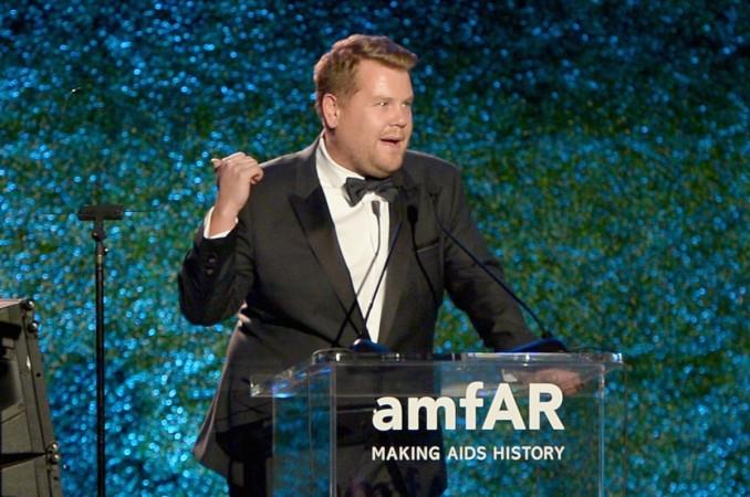 James Corden at amfaR, Los Angeles, 2017. James Corden