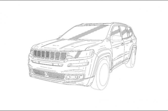 7-seat Jeep SUV patent image 7-seat Jeep SUV patent image