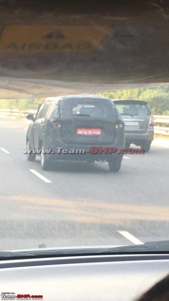 2018 Maruti Suzuki Ertiga test mule 2018 Maruti Suzuki Ertiga