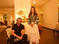 Aamir Khan visits Gauri Khan Designs
