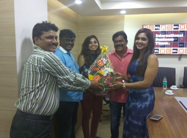 Sathya Harishchandra Team at IB Times Office. Sathya Harishchandra Team at IB Times Office