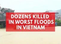 At least 54 killed as worst floods in years batter Vietnam