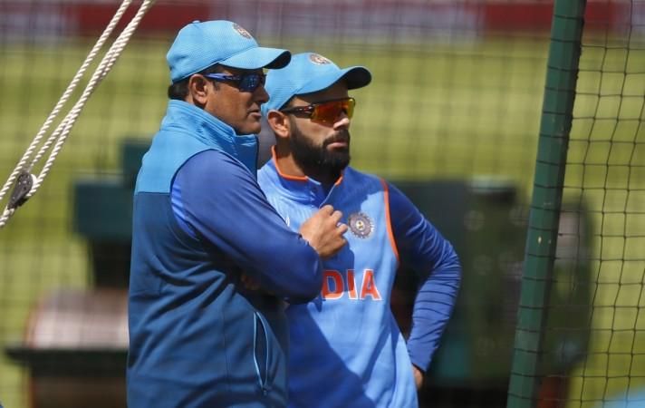 Coach Kumble (left) and captain Kohli had differences during their partnership. Anil Kumble