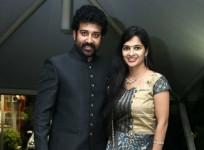 Siva Balaji with his wife Madhumitha