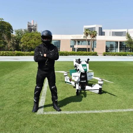 Dubai Police's hover bike Dubai Police's hover bike