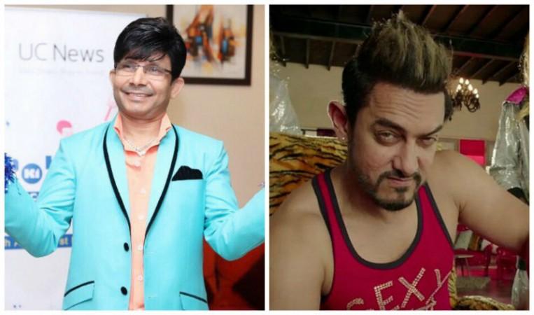 KRK and Aamir Khan