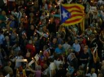 Tens of thousands rally in Barcelona as Spains political crisis deepens