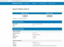 Xiaomi, Redmi Note 5, Geekbench, specifications, Snapdragon 617, Snapdragon 636