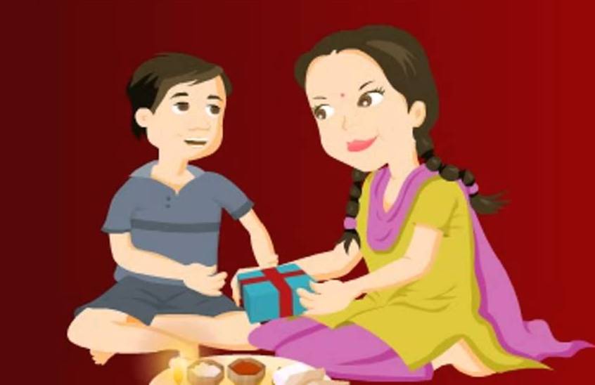Happy bhai dooj indian festival brother and sister card background 12870579  Vector Art at Vecteezy