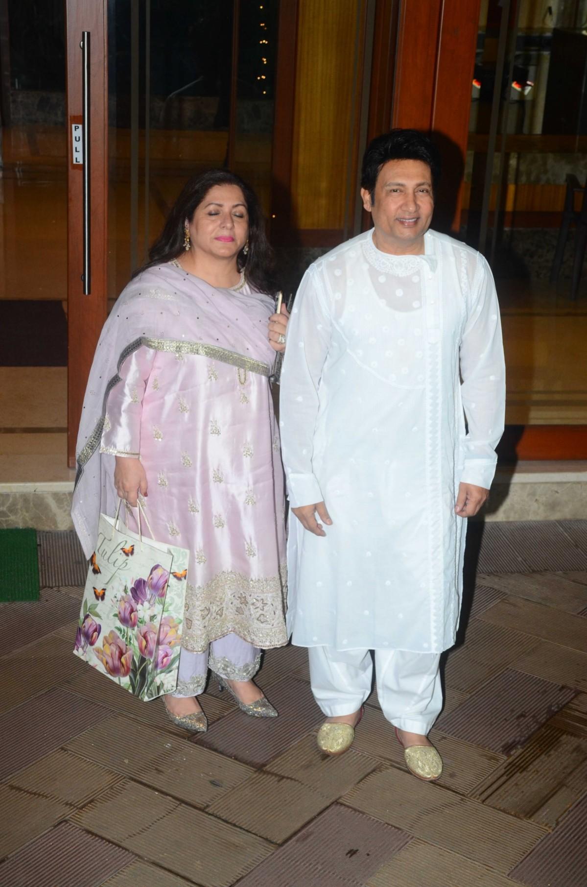 Shekhar Suman and Wife