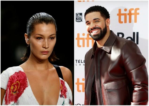 Bella Hadid (L), Drake (R) Bella Hadid, Drake