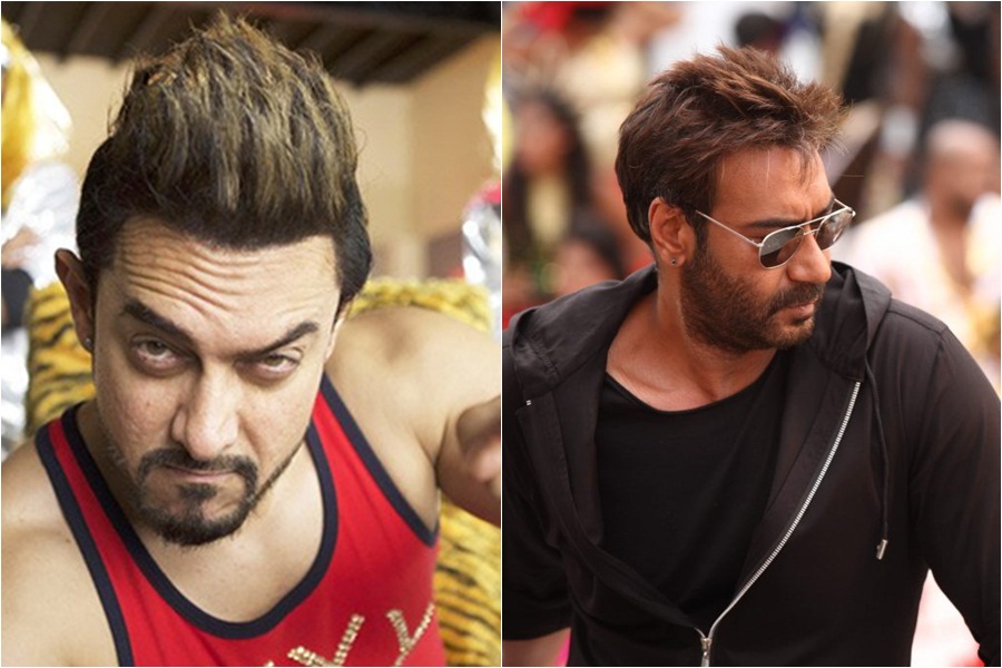 It's Another Diwali Clash Of Titans As Ajay's 'Golmaal' Takes On Aamir's  'Superstar
